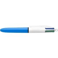 BIC 4 Colours Mini Balpen Blauw, groen, rood, zwart Medium 0,32 mm