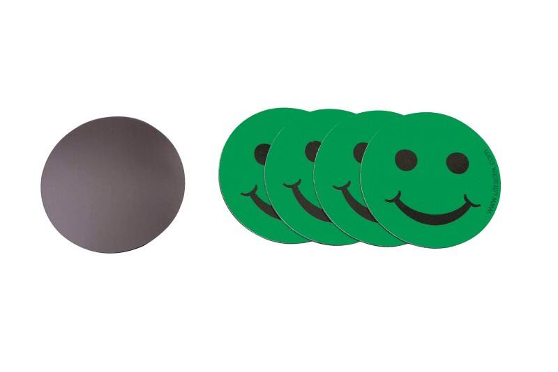 Ultradex Magneten 840013 Groen Happy 50 mm 5 Stuks