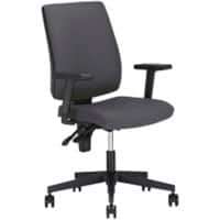Nowy Styl Taktik Ergonomische stoel Permanent Contact Stof In hoogte verstelbare armleuning Hoogteverstelbare zitting Donkergrijs 110 kg