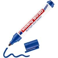 edding 8030 Permanentmarker Blauw Medium Ronde punt 1,5 - 3 mm