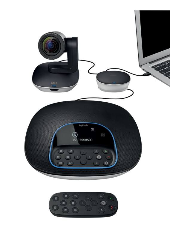 Logitech Group Conferentiesysteem Zwart
