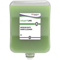 Recharge de savon pour les mains Deb Liquide Citron vert Vert LIM4LTR 4 L