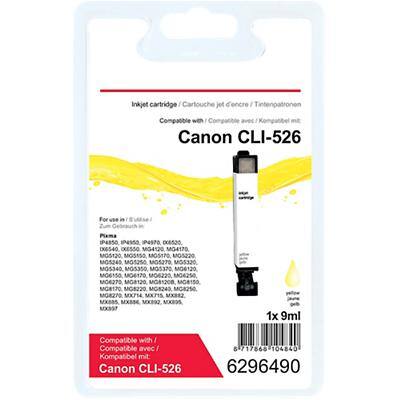 Viking CLI-526Y compatibele Canon inktcartridge geel