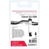 Office Depot Compatibel Canon CLI-526BK Inktcartridge Zwart