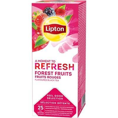 Thé Fruits rouges Lipton 25 Unités de 1.5 g