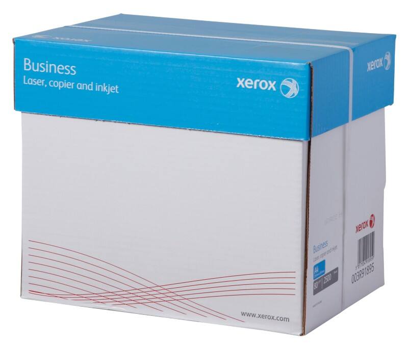 Xerox Business A4 Kopieerpapier Wit 80 g/m² Mat 4 Gaten 2500 Vellen