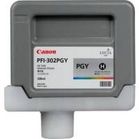 Canon PFI-302PGY Origineel Inktcartridge Foto Grijs