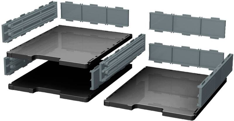 Exacompta Ladekastje 340714D Donkergrijs