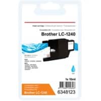 Cartouche jet d'encre Office Depot Compatible Brother LC1240C Cyan