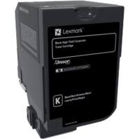 Toner Lexmark D'origine 74C2HKE Noir