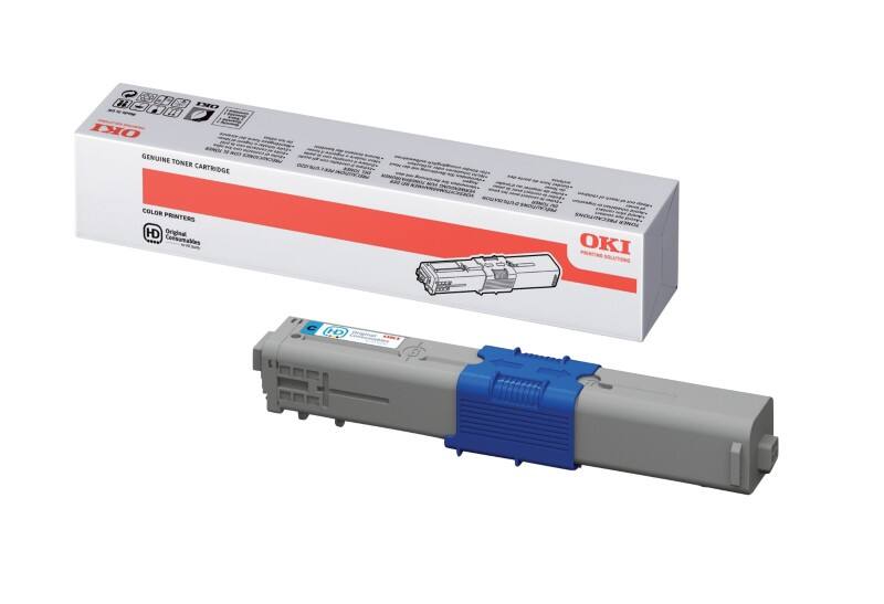 Tonercartridge Oki 44469706 cyaan