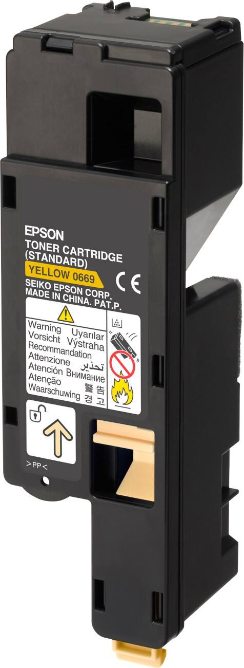 Toner Epson D'origine S050669 Jaune C13S050669