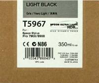Epson T5967 Origineel Inktcartridge C13T596700 Licht zwart