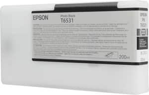 Cartouche jet d'encre Epson D'origine T6531 C13T653100 Noir photo