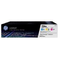 HP 126A Origineel Tonercartridge CF341A 3 Kleuren 3 Stuks
