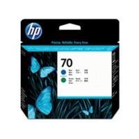 HP 70 Origineel Printkop C9408A Blauw, groen Multipak  2 Stuks