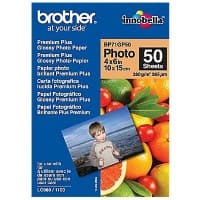 Brother BRBP71GP50 Fotopapier A6 Glanzend 190 g/m² 10 x 15 cm Wit