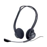 Logitech bedraad USB PC Headset 960 Over het hoofd Met Noise Cancelling Microfoon Zwart