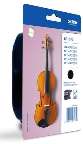 Cartouche jet d'encre Brother LC127XL D’origine Noir