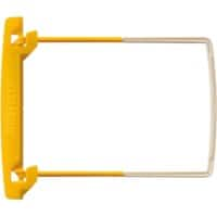 Clip d'archivage Djois JalemaClip Jaune plastique 5710200 26,1 x 17,6 cm 10 unités