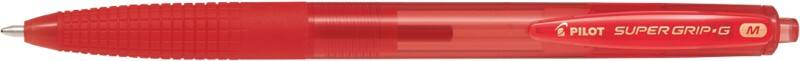 Pilot Super Grip G RT Intrekbaar Balpen Rood 0.4 mm Medium Kegelvormig Navulbaar