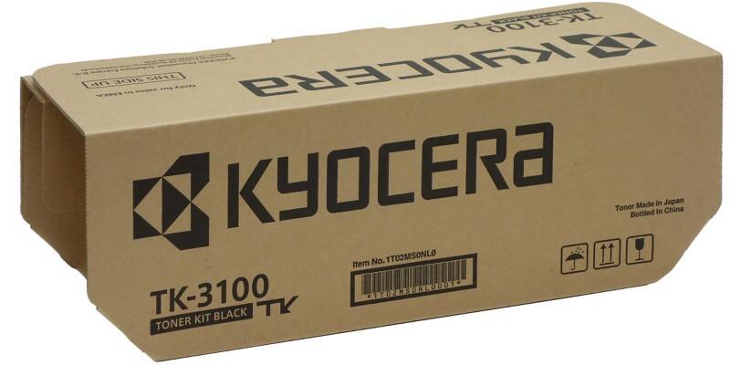 Kyocera TK-3100 Origineel Tonercartridge Zwart