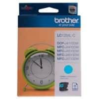 Cartouche jet d'encre Brother LC125XLC D'origine Cyan