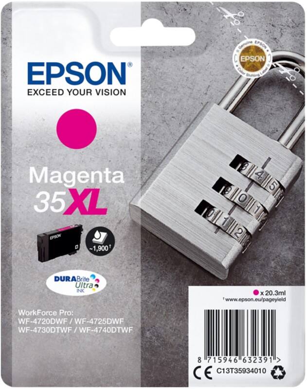 Epson 35XL Origineel Inktcartridge C13T35934010 Magenta