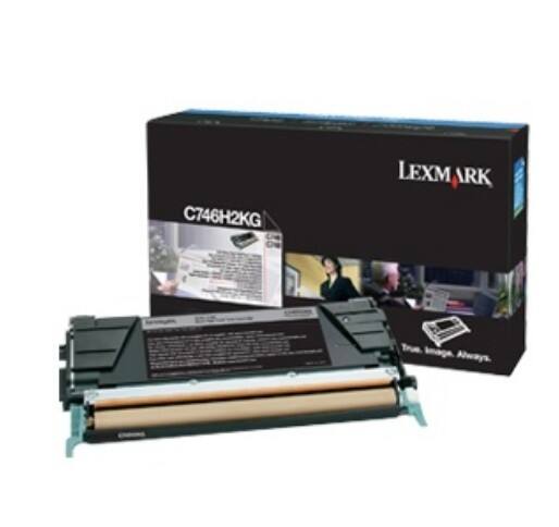 Lexmark Origineel Tonercartridge C746H3KG Zwart