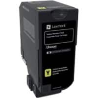 Toner Lexmark D'origine 74C2SYE Jaune