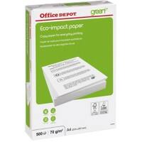 Papier imprimante Office Depot Eco-impact A4 70 g/m² Lisse Blanc 500 Feuilles