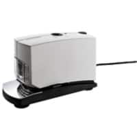 Novus Nietmachine B 100EL full strip 40 Vel Grijs, zwart Nr. 6, Nr. 8 Kunststof, metaal