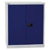 Armoire basse à portes battantes Bisley Universal Bleu, gris clair 914 x 400 x 1000 mm