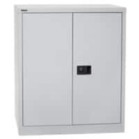 Armoire basse à portes battantes Bisley Gris clair 914 x 400 x 1000 mm