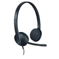 Casque filaire Logitech H340 Sur tête/Par dessus l'Oreille Antibruit USB Avec microphone Noir