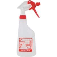 Sprayflacon Rood Sanitair 600ml