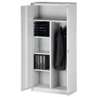 Armoire haute à portes battantes Bisley E782AAG45445 Gris clair 914 x 400 x 1950 mm