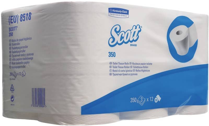 Scott Control Toiletpapier 3-laags 8518 36 Rollen à 350 Vellen