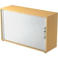 Armoire de classement Hammerbacher 2FH Brun 1200 x 400 x 748 mm