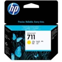 HP 711 Origineel Inktcartridge CZ132A Geel