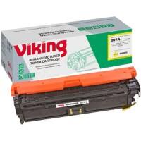 Viking 307A compatibele HP tonercartridge CE742A geel