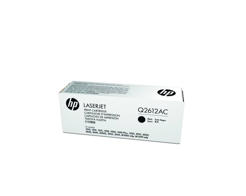 Toner HP 12A D'origine Q2612AC Noir