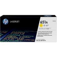 HP 651A originele tonercartridge CE342A geel