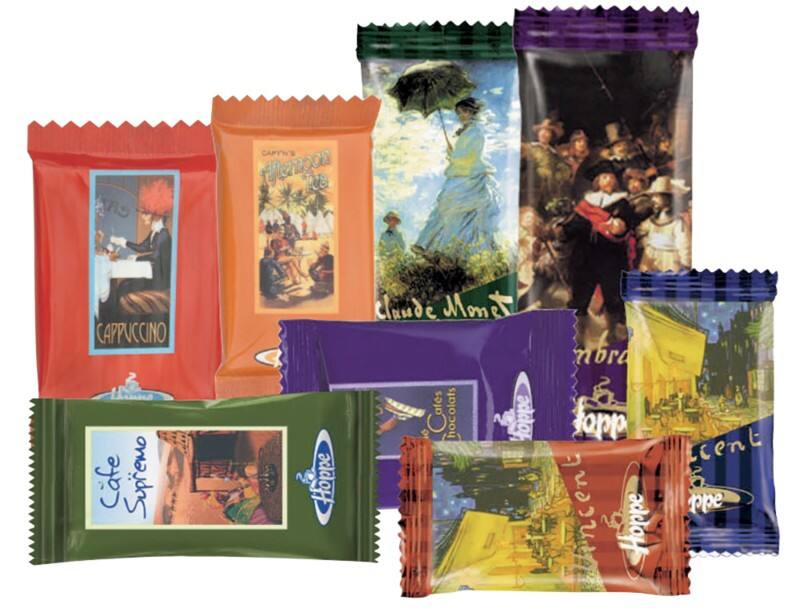 HOPPE Koffiekoekjes Luxe Potpourri 150 Stuks à 8 g