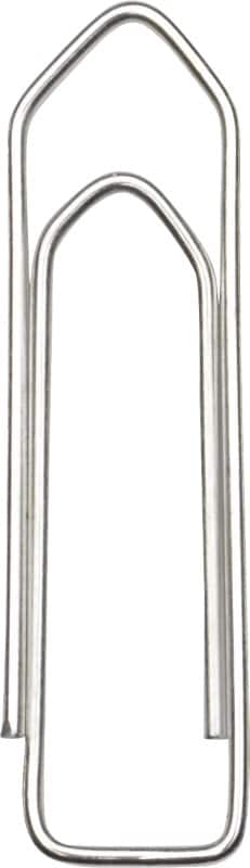 Viking Paperclips Puntig 25 mm Zilver Gegalvaniseerd staal 100 Stuks