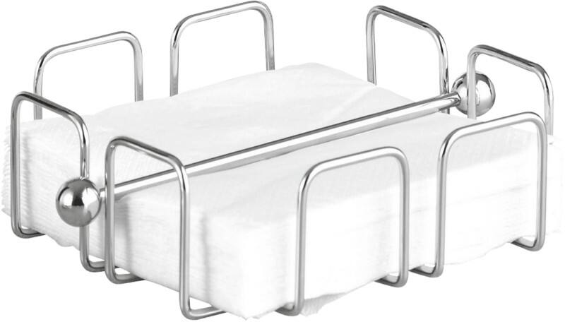 Esmeyer WIRE Servethouder RVS (Roestvrij staal) Zilver 19 x 19 x 6,5 cm