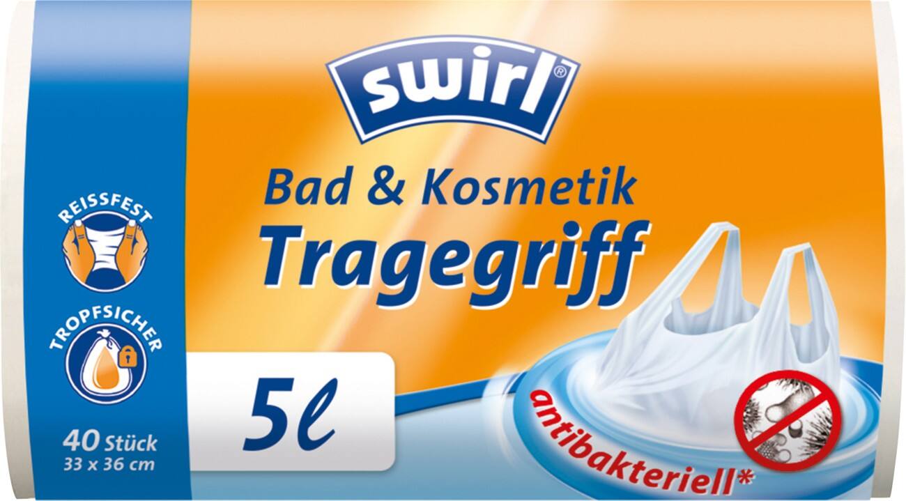 Swirl Vuilniszakken 5 l Wit 33 x 4,7 x 4,7 cm 40 Stuks