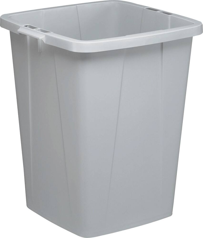 DURABLE Prullenmand Durabin 90 l 48,5 x 63 x 60,5 cm Grijs