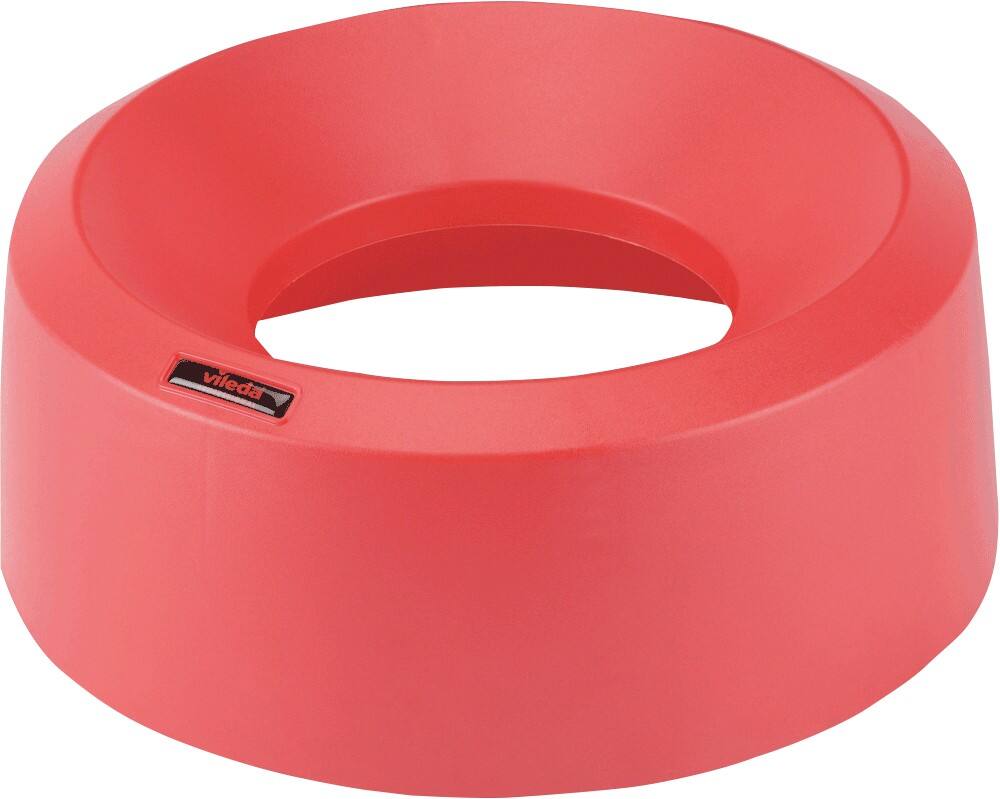 Vileda Deksel voor prullenbak Iris 50 l 39 x 39 x 15 cm Rood