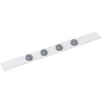Bande magnétique MAULstandard Maul Montage mural Blanc 6207202 5 x 100 cm